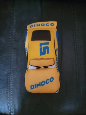 Ty Sparkles Disney Pixar Cruz Ramirez Cars Plush Yellow Dinoco 51 - Image 1 of 4