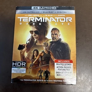 Terminator: Dark Fate (Ultra HD+Blu-Ray, 2019) SEALED with Slipcover - Picture 1 of 2