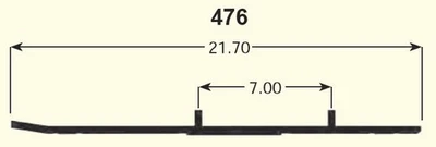 Corredores SPI Ripper Four75 para moto de nieve Ski-Doo Olympique 340 1976-1979 Foto 1 de 2