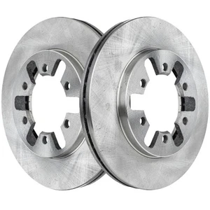 Front Disc Brake Rotors For 1986-1994 Nissan D21 1985-86 720 1995-97 Pickup RWD - Picture 1 of 12