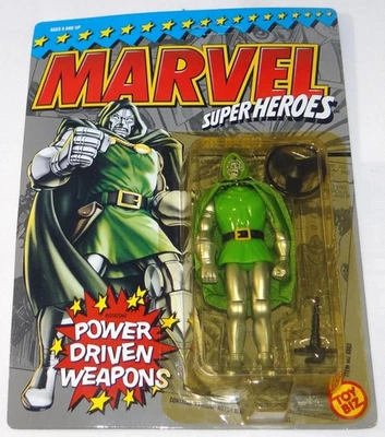 1990 ToyBiz Marvel Super Heroes DR. DOOM (Doctor) Figure *Sealed* Unpunched - Image 1 of 4