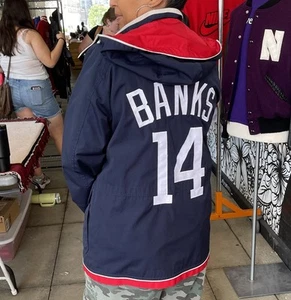 Ernie Banks “Mr. Cub” Tribute Jacket Custom Made Chicago Cubs Ladies Sz: 10/12 M - Picture 1 of 14