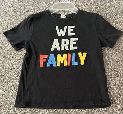 Junk Food Lyric Culture Boys Size 5T T-Shirt  Short Sleeve Black - Imagem 1 de 4