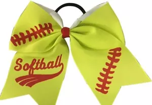 Arcos para el cabello de softbol - arcos de softbol de 6,5"" - accesorios para el cabello de softbol - Imagen 1 de 1