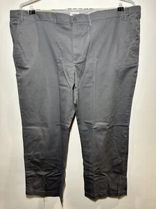 Men's Big & Tall Slim Fit Hennepin Chino - Goodfellow & Co Dark Gray 60 x 32 - Picture 1 of 3