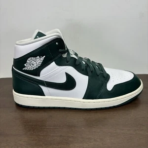 Nike Air Jordan 1 Retro Shoes White Oxidized Green Women 12/Men 10.5 BQ6472-133 - Picture 1 of 8