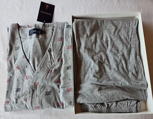 Pyjama ouvert gris neuf taille 5 marque Armor-Lux (vt) - Imagen 1 de 3
