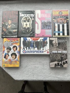 60s Elvis Who Tommy Rolling Stones Circus Mods Monkeys Oasis VHS Swinging 60s - Picture 1 of 8