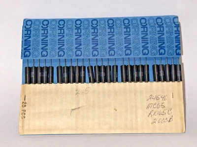 Corning RN65C2003B Resistors (QTY-25) 200K rating - Image 1 of 2