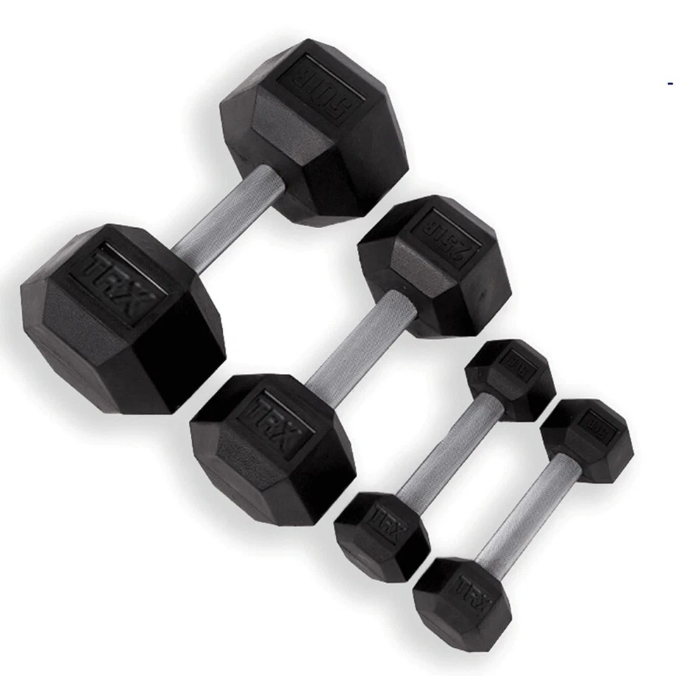 MIDS TRX Hex Rubber Dumbbell 30 Lb - Sold By Each - Image 1 of 1