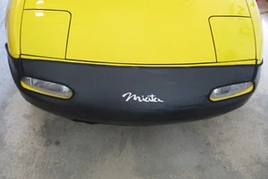 1990 - 1997 OEM Front Bra Protector Cover Mazda Miata Front Bumper Black - Picture 1 of 5