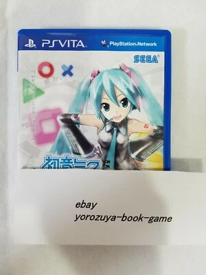USED Hatsune Miku: Project DIVA F PS Vita Japan import - Image 1 of 4
