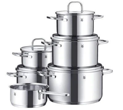 WMF Topf-Set Inspiration 7/9/11-tlg Cromargan Edelstahl Rostfrei 18/10 Induktion - Bild 1 von 3