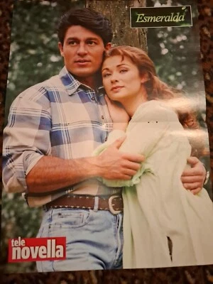 Leticia Calderon, Fernando Colunga,Poster From Hungarian Magazine Format A/3 - Image 1 of 2