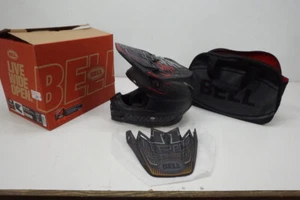 Casco de motocross Bell Moto 9 Flex Fasthouse DITD mate negro gris rojo pequeño AE - Imagen 1 de 12