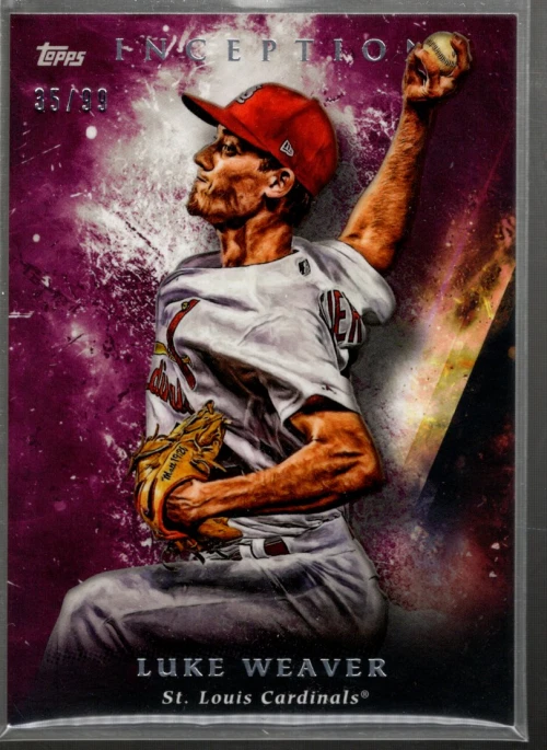 B1141- 2018 Topps Inception Magenta #85 Luke Weaver /99 - NM-MT - Image 1 of 2