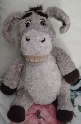 Peluche Shrek Talking Donkey YAP y siesta Dreamworks abre ojos cerrados interactivo Foto 1 de 4