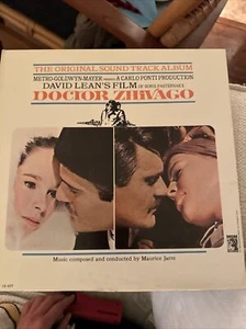DOCTOR ZHIVAGO / SOUNDTRACK / MGM S1E 6ST STEREO VINYL LP ALBUM - BOOKLET - Picture 1 of 9