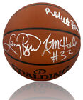Larry Bird Robert Parish Kevin McHale Signed Authentic Game Basketball PSA/BAS