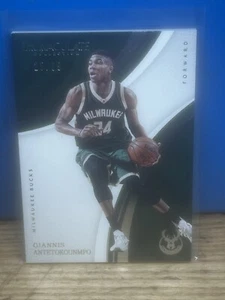 2016-17 Panini Immaculate Collection - #34 Giannis Antetokounmpo /99 - Picture 1 of 2
