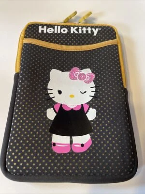 Hello Kitty Tablet Case Kawaii Cutey Adorable & Useful Neoprene 8” x 5” x 1” - Image 1 of 4