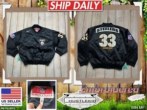 Vintage NFL Originals Pittsburgh Steelers Circa. 1933 Satin Jacket Men Large L🔥 - Picture 1 of 12