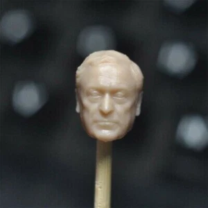 Escultura de cabeza de PVC 1:18 Sir Michael Caine tallada para modelo de figura masculina de 3,75 pulgadas - Imagen 1 de 6