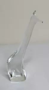 Stunning Vintage Baccarat Crystal 7" Giraffe France Great Gift!!! Rare HTF - Picture 1 of 11
