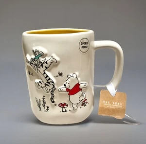NEW Rae Dunn Disney Winnie The Pooh/Piglet/Tigger “Bother Free” 18oz Ceramic Mug - Picture 1 of 16