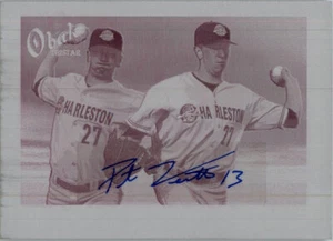 Pat Venditte 2009 TriStar Obak #28A Autograph Rookie Auto Press Plate 1/1 - Picture 1 of 2