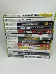 Lot Of 13 XBOX 360 Used Video Games Please Read - Picture 1 of 8