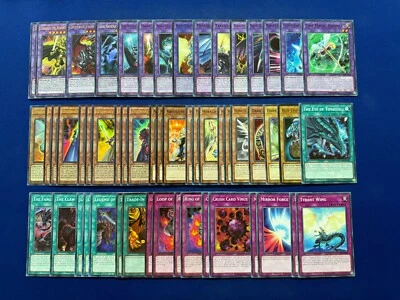 Yu-Gi-Oh! - Complete Legendary Dragon Knights (Timaeus, Hermos, Critias) Deck - Image 1 of 4