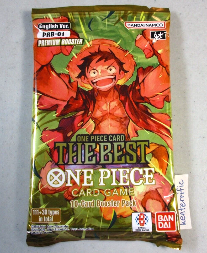 BANDAI ONE PIECE Card Game Premium Booster THE BEST PRB-01 BOX