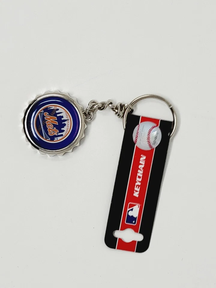 MLB New York Mets Keychain with Bottle Opener Cap  - Image 1 of 1