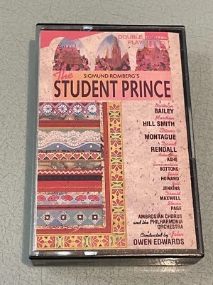 Sigmund Romberg - The Student Prince - Audio Cassette Tape Album - 1990 Jay - Image 1 of 4