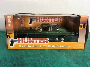 Dodge Monaco 1977 Rick Hunter de colección luz verde 1/24 nuevo - Imagen 1 de 3