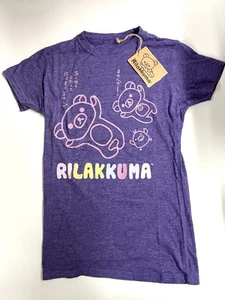 San-X Rilakkuma T Shirt Purple Women Small Authentic 2012 - Picture 1 of 4