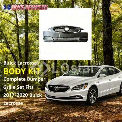 For 2017 2018 2019 2020 Buick Lacrosse New Complete Bumper Grille Set - Image 1 of 3