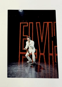 FOTO AUTÉNTICA ELVIS PRESLEY NBC 1968 REGRESO ESPECIAL + Certificado Jat - Imagen 1 de 3