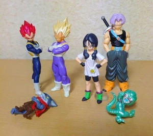 Dragon Ball HG Super Saiyan Vegeta Trunks Videl Figura Usada Vitrina - Imagen 1 de 4