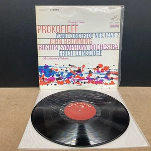 Prokofieff Piano Concertos Nos. 1 And 2 Browning Leinsdorf Boston Symphony Vinyl - Picture 1 of 2