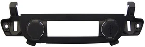 2007-2013 Silverado Escalade Dual Power Receptacle Cigarette Lighter & USB Bezel - Picture 1 of 9