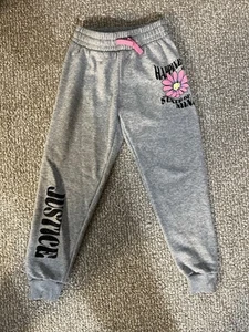 Girls Justice Sweatpants 7/8 - Picture 1 of 3