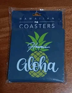 Hawaiian Coasters Hawaii Aloha 2 Piece Set Item # H-578 New - Picture 1 of 5