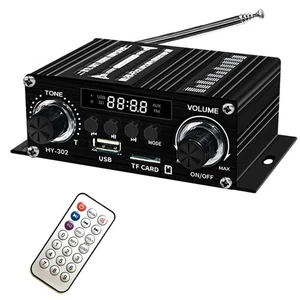 Digital Bluetooth Verstärker 12V Heim Auto 2 Kanal HIFI Sound Lautsprecher FM7663 - Bild 1 von 10