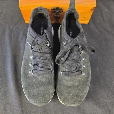 Merrell Ashford Clásico Chukka Talla 8.5 Negro Caminar Trail Zapatos Foto 1 de 4