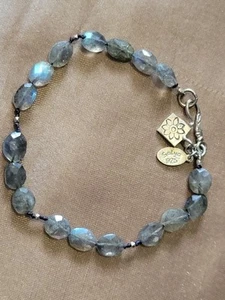 Satya 925 Labradorite Bracelet - Picture 1 of 6