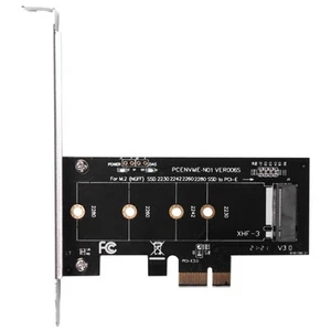 Add on Cards PCIE to M2 Adapter PCI Express 3.0 X1 to NVME SSD M2 PCIE8323 - Afbeelding 1 van 10