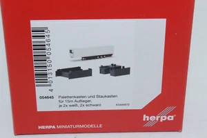 Herpa 076920 Lkw-Tieflade-Tandemanhänger 1:87 H0 New Boxed - Picture 1 of 1