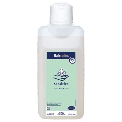 BODE Baktolin Sensitive Waschlotion Flüssigseife Handseife Spenderseife Seife, 500 ml